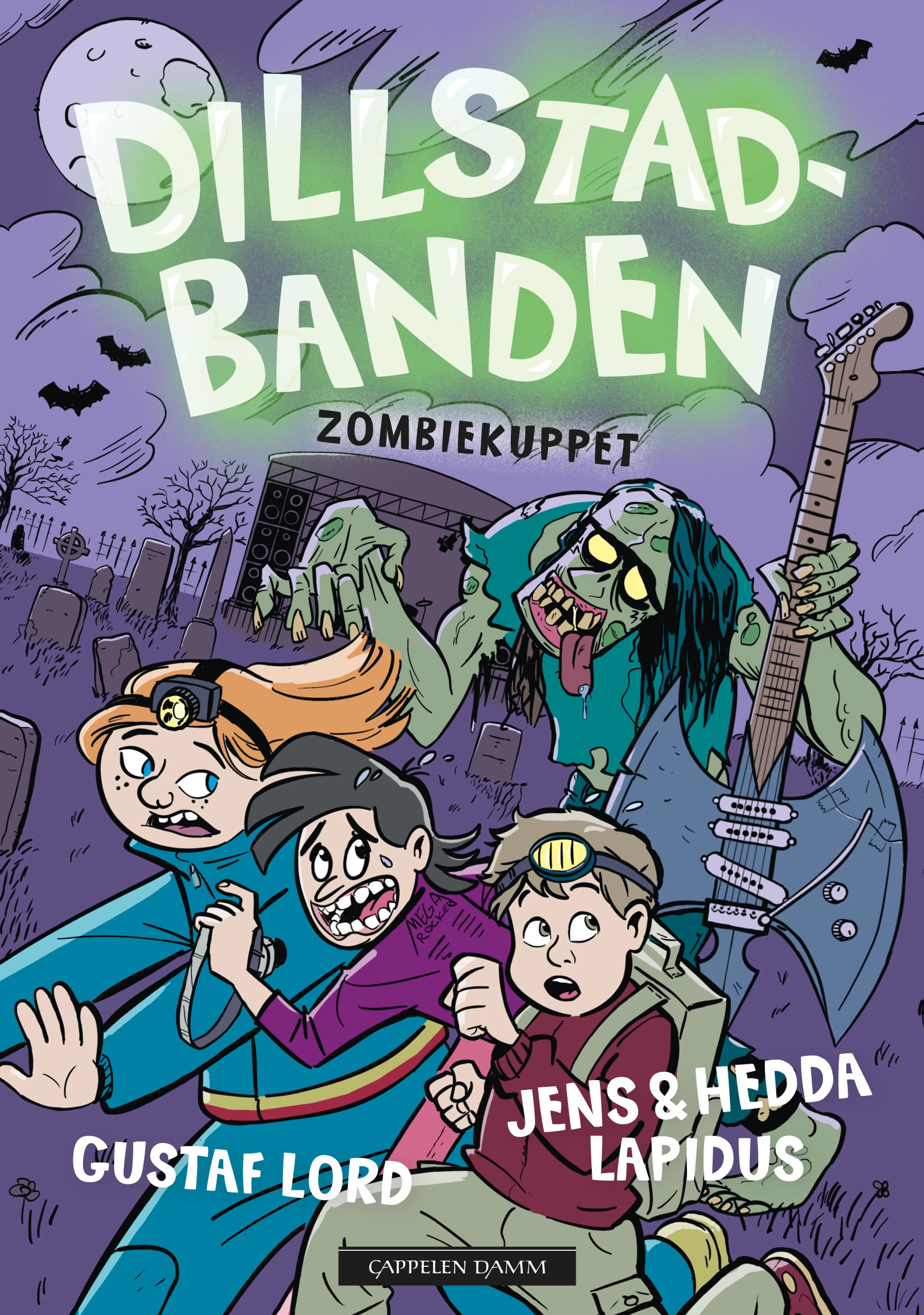 Omslag Dillstadbanden 4: Zombiekuppet av Jens Lapidus og Hedda Lapidus (Ebok)