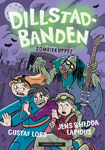 Omslag Dillstadbanden 4: Zombiekuppet av Jens Lapidus og Hedda Lapidus (Innbundet)