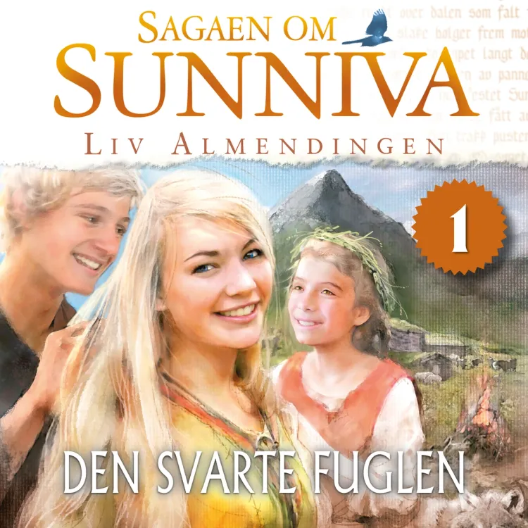 Omslag Den svarte fuglen av Liv Almendingen (Lydbok)