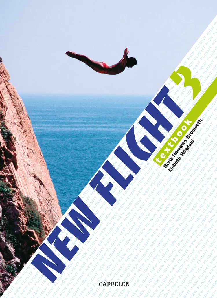 Omslag New Flight 3 Textbook av Berit Haugnes Bromseth og Lisbeth Wigdahl (Innbundet)