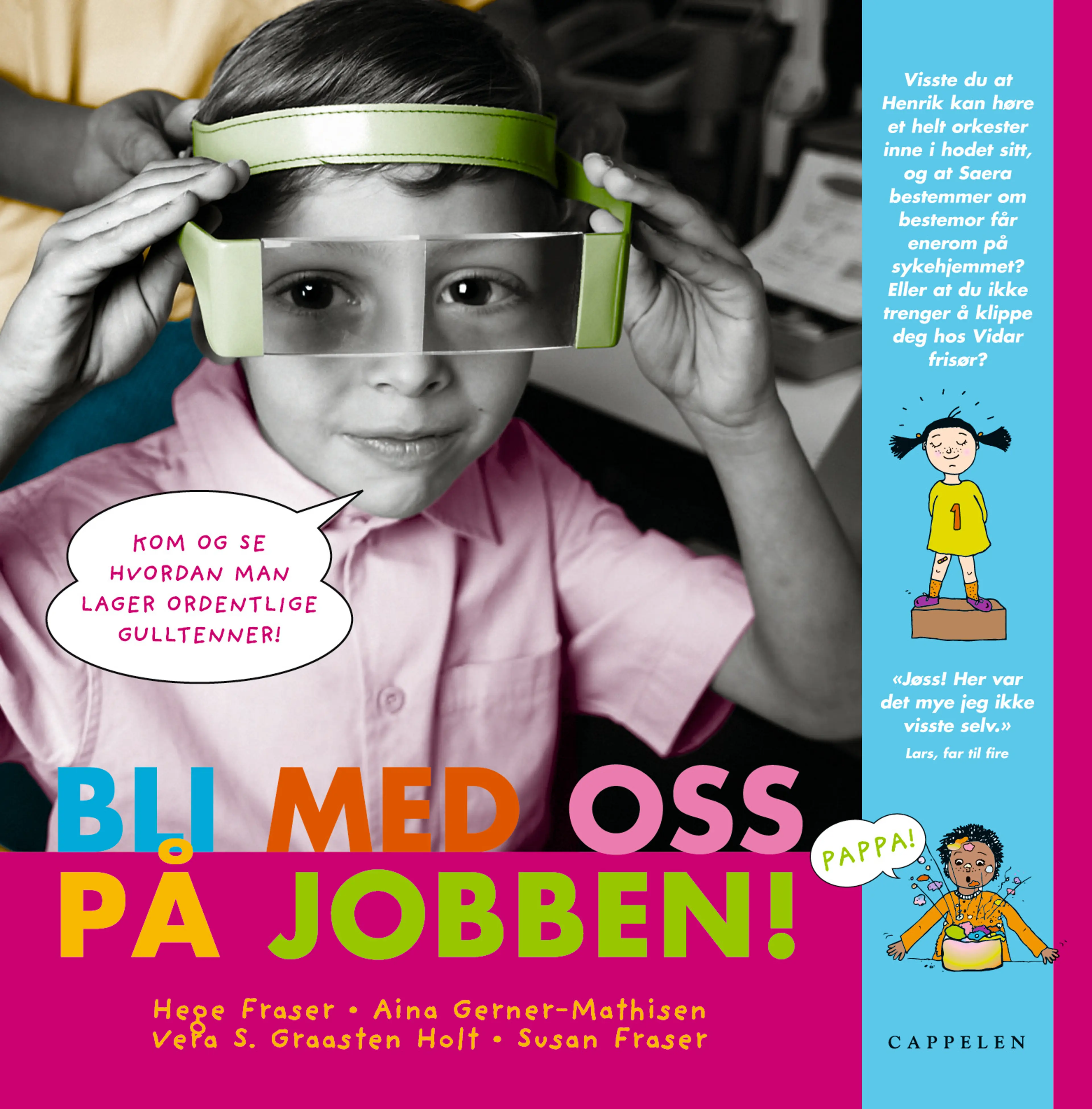 Omslag Bli med oss på jobben! (Innbundet)