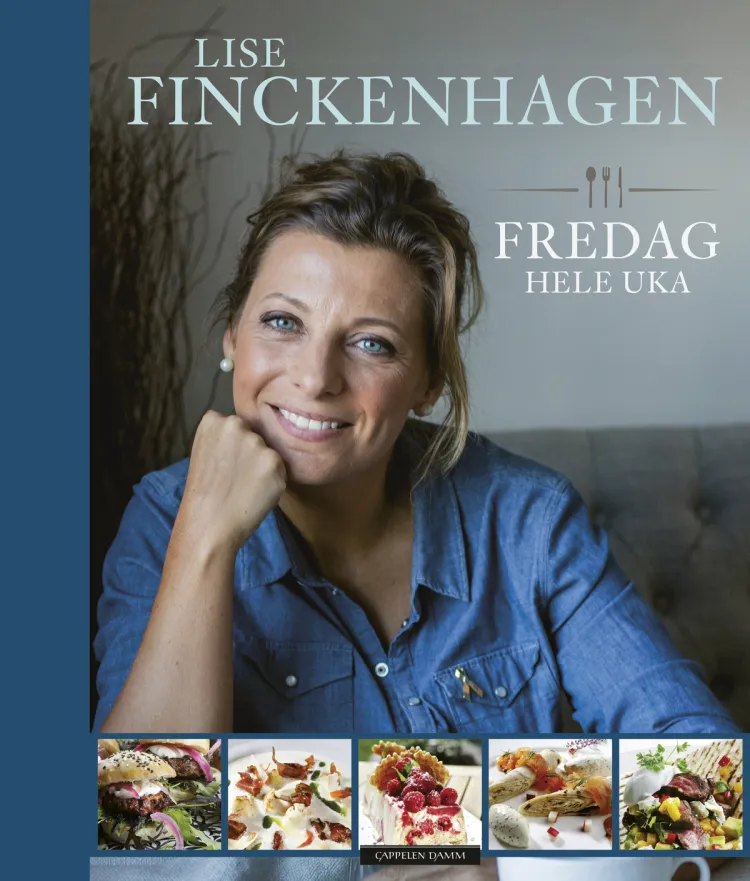 Omslag Fredag hele uka av Lise Finckenhagen (Innbundet)
