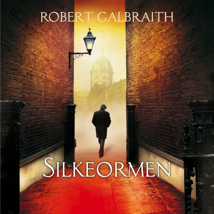 Omslag Silkeormen av Robert Galbraith (Lydbok)