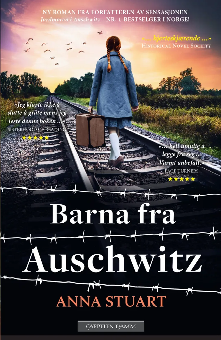 Omslag Barna fra Auschwitz av Anna Stuart (Heftet)