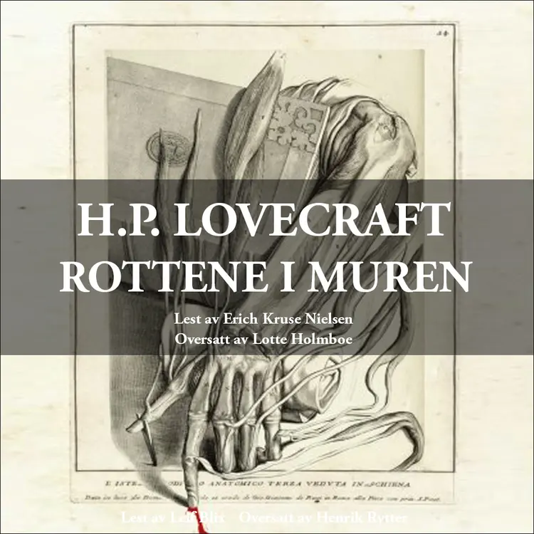 Omslag Rottene i muren av Howard Phillips Lovecraft (Lydbok)