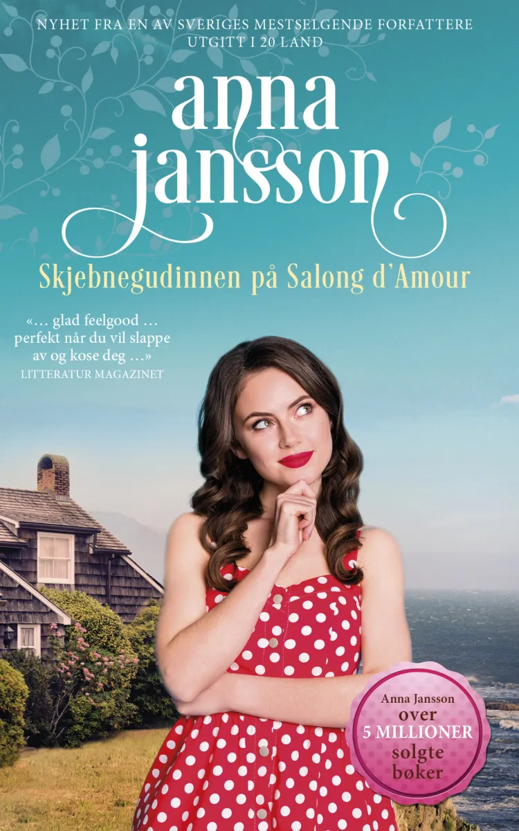 Omslag Skjebnegudinnen på Salong d'Amour av Anna Jansson (Ebok)