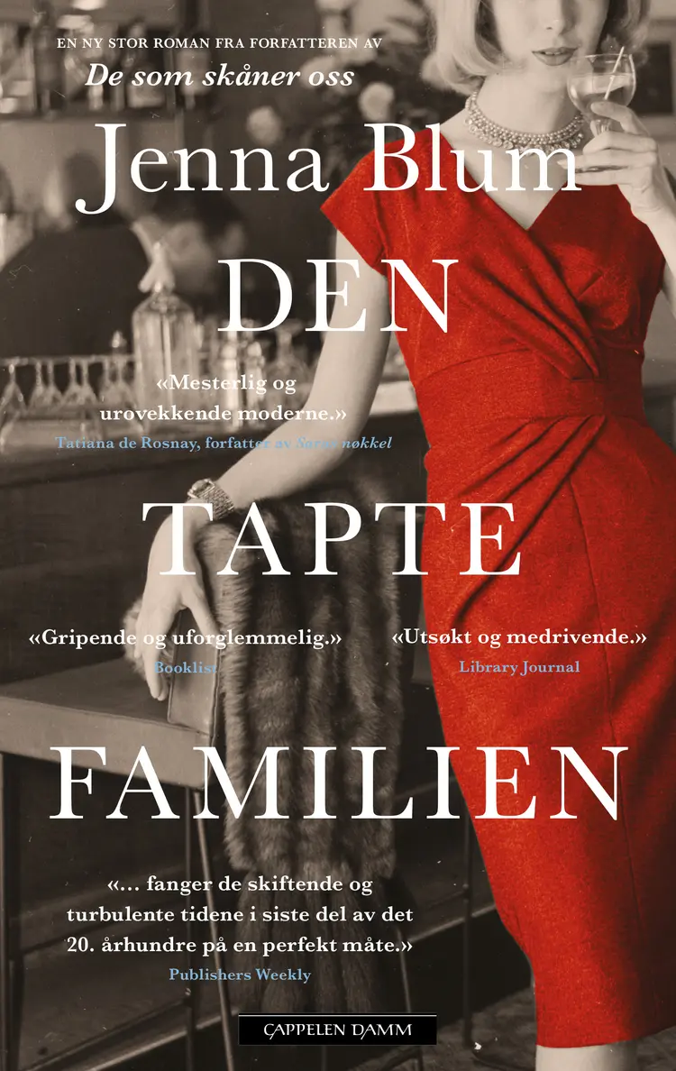 Omslag Den tapte familien av Jenna Blum (Innbundet)