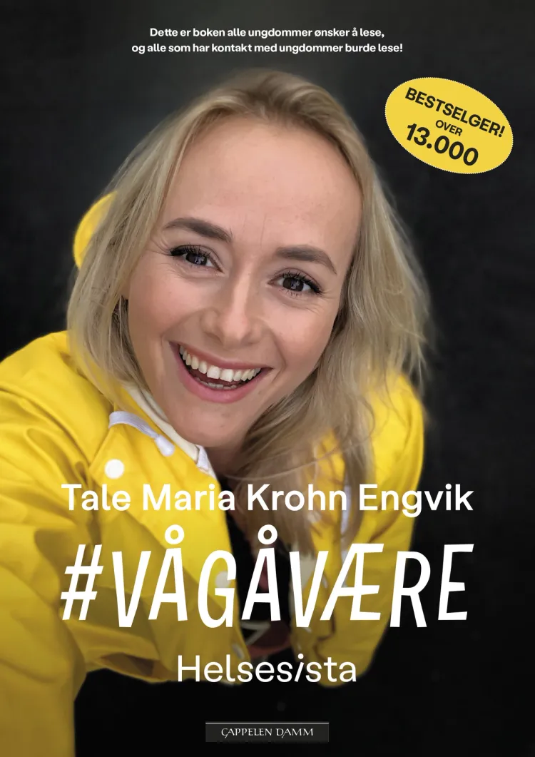 Omslag Helsesista #vågåvære av Tale Maria Krohn Engvik (Heftet)