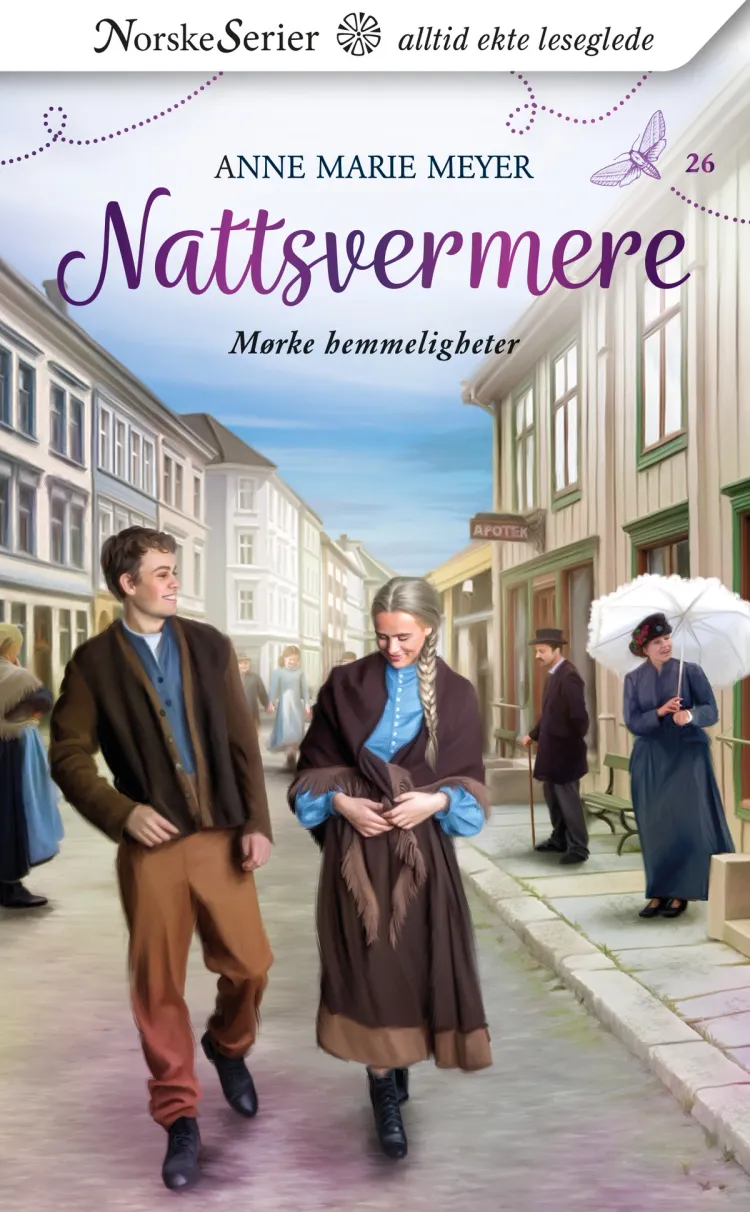 Omslag Mørke hemmeligheter av Anne Marie Meyer (Heftet)