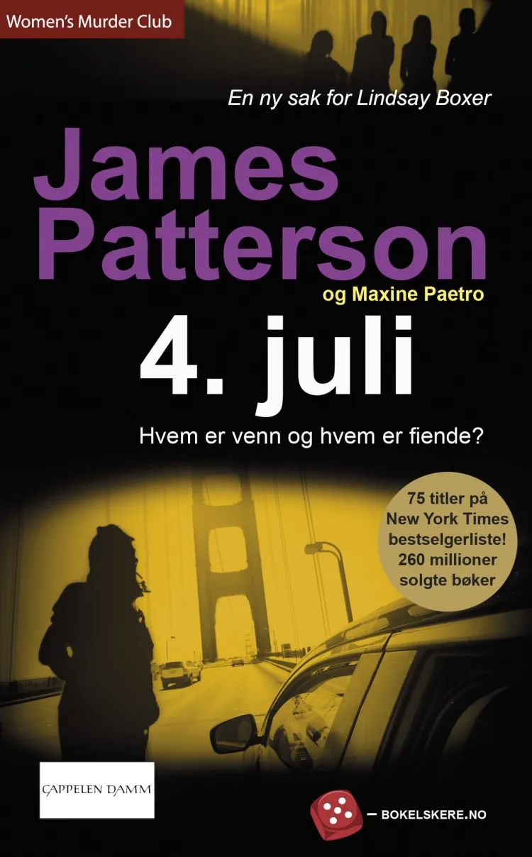 Omslag 4. juli av James Patterson og Maxine Paetro (Ebok)