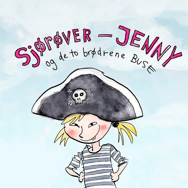 Omslag Sjørøver-Jenny og de to brødrene Buse av Hilde Matre Larsen (Lydbok)