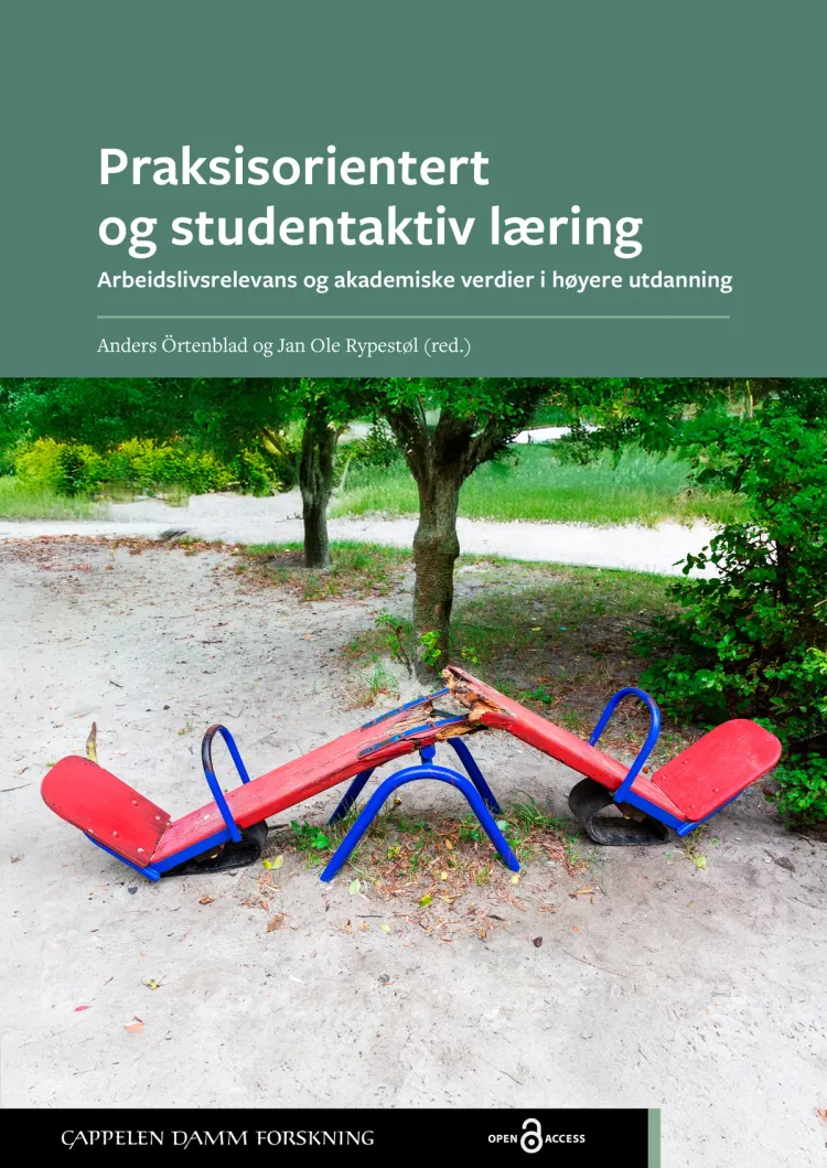 Omslag Praksisorientert og studentaktiv læring av Anders Örtenblad og Jan Ole Rypestøl (red.) (Heftet)
