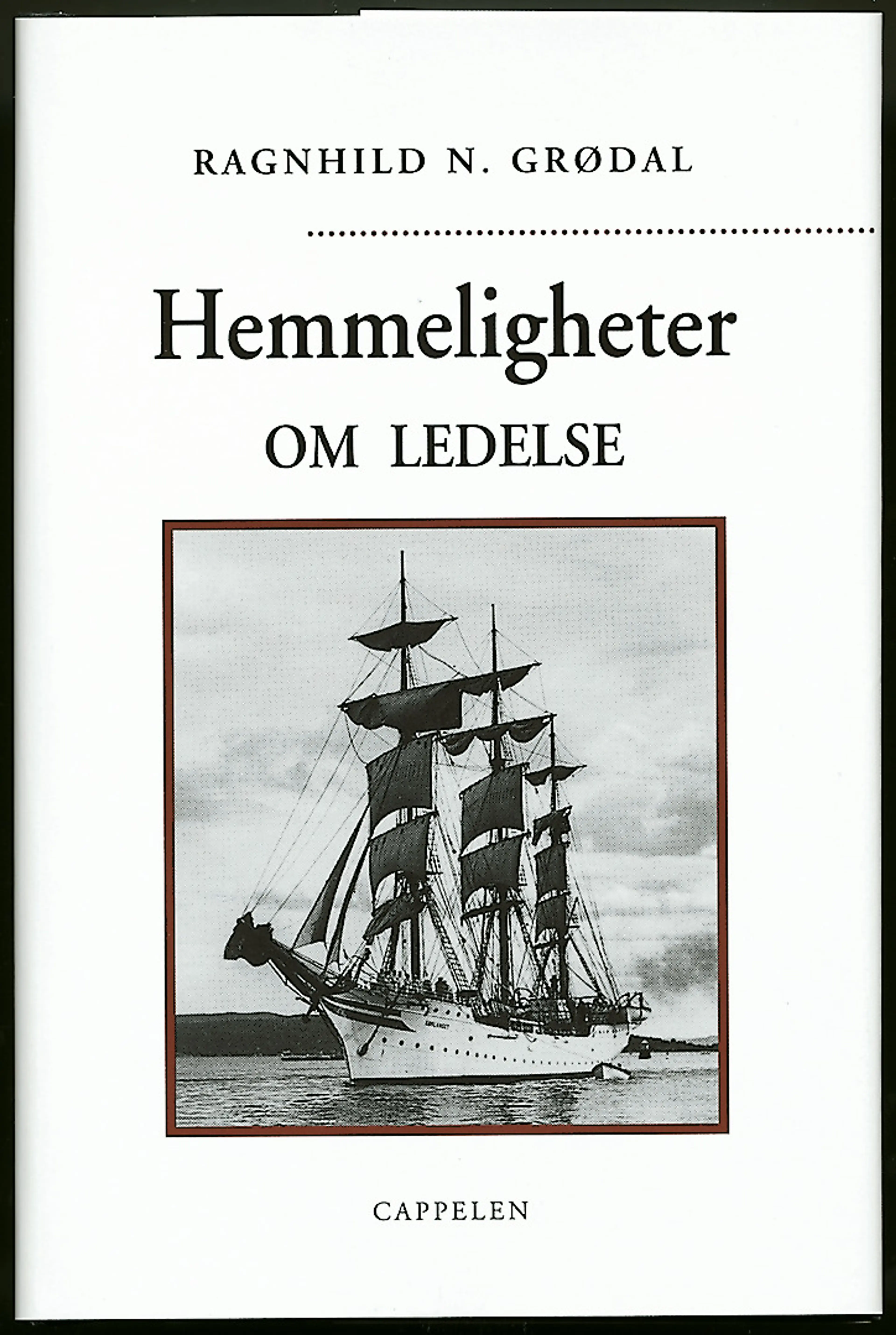 Omslag Hemmeligheter om ledelse av Ragnhild Grødal (Innbundet)