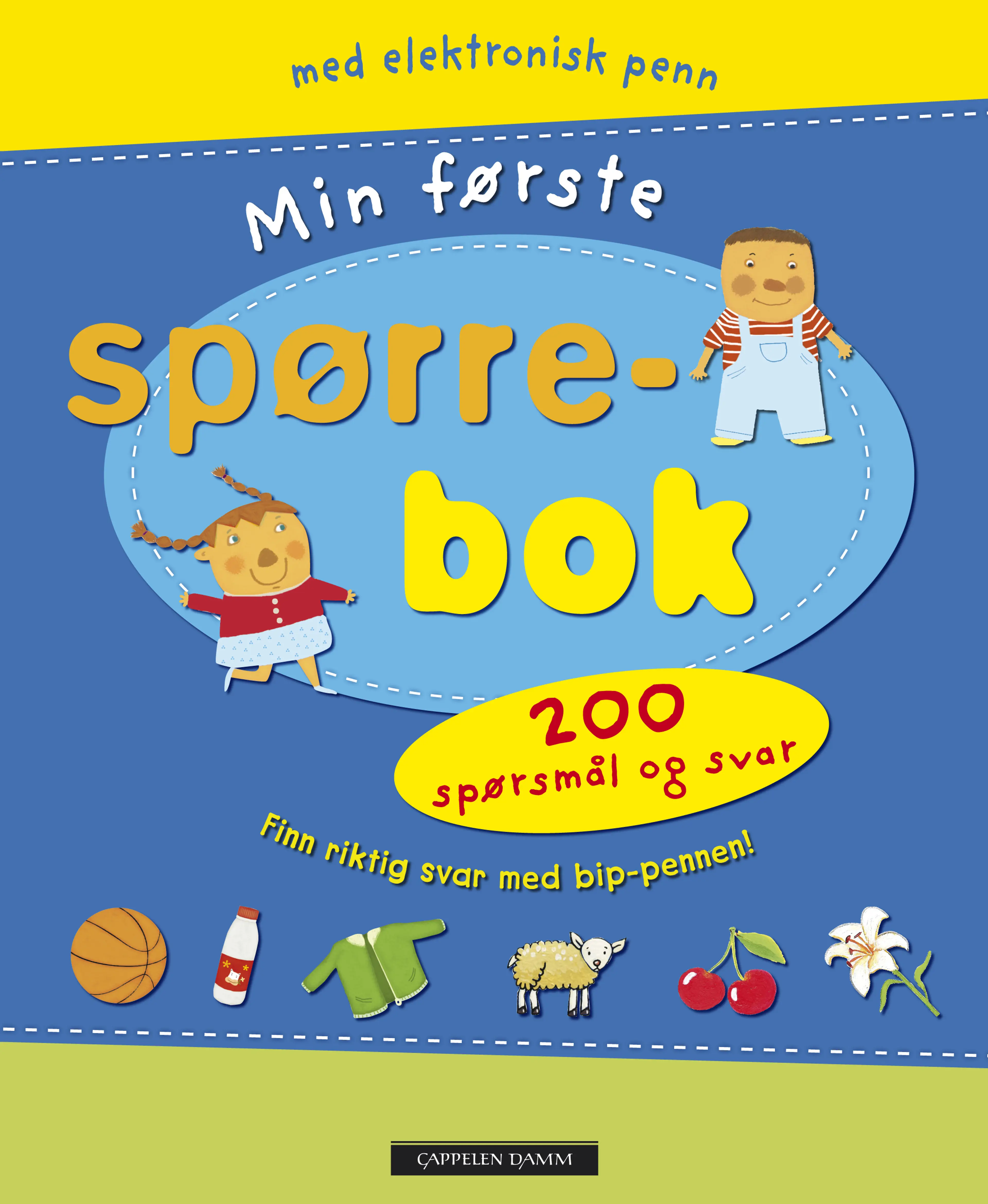 Omslag Min første spørrebok (Innbundet)