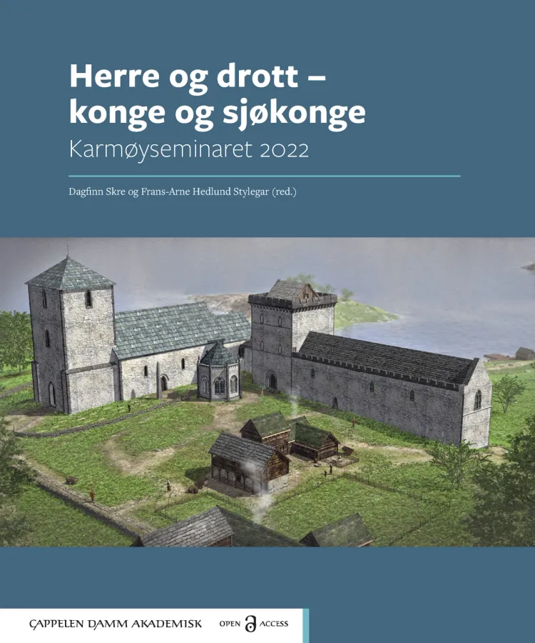 Omslag Herre og drott – Konge og sjøkonge av Frans-Arne Hedlund Stylegar og Dagfinn Skre (red.) (Innbundet)
