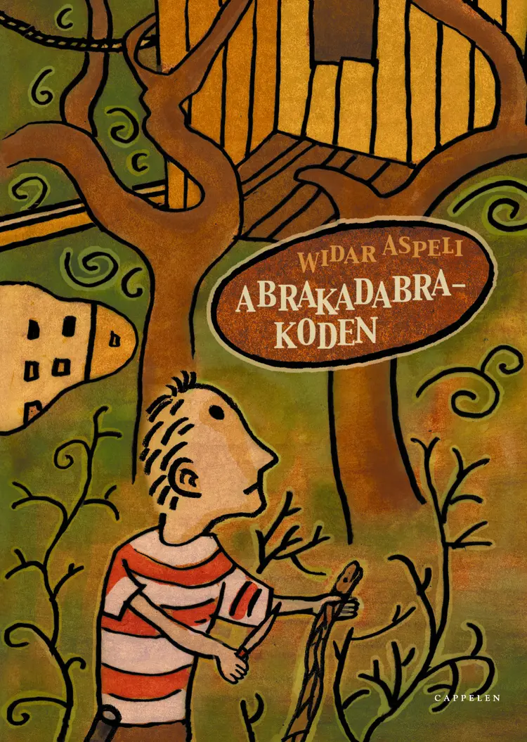 Omslag Abrakadabra-koden av Widar Aspeli (Innbundet)