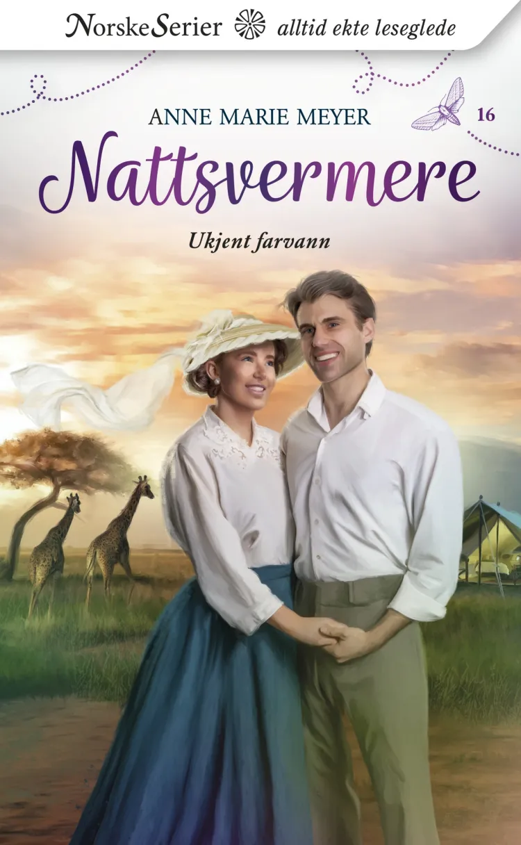 Omslag Ukjent farvann av Anne Marie Meyer (Ebok)
