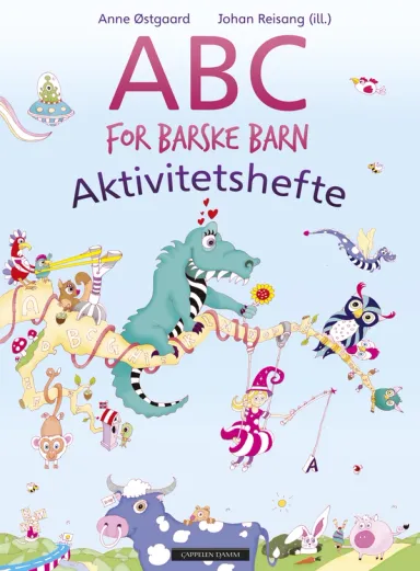 Omslag ABC for barske barn AKTIVITETSHEFTE av Anne Østgaard (Heftet)