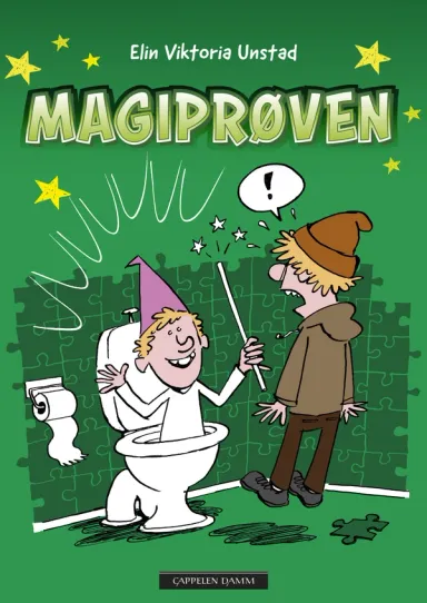 Omslag Magiprøven av Elin Viktoria Unstad (Ebok)