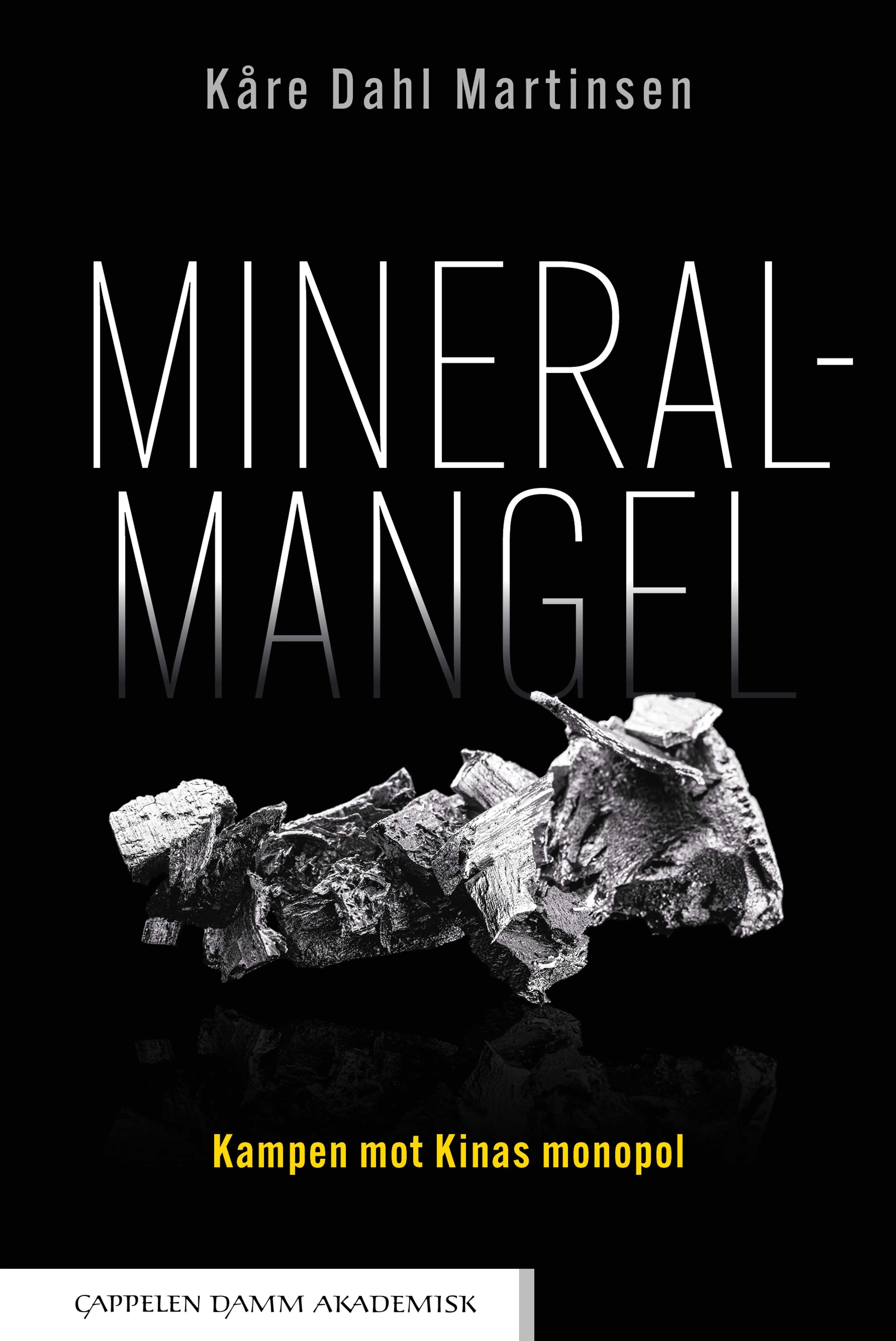 Omslag Mineralmangel av Kåre Dahl Martinsen (Innbundet)