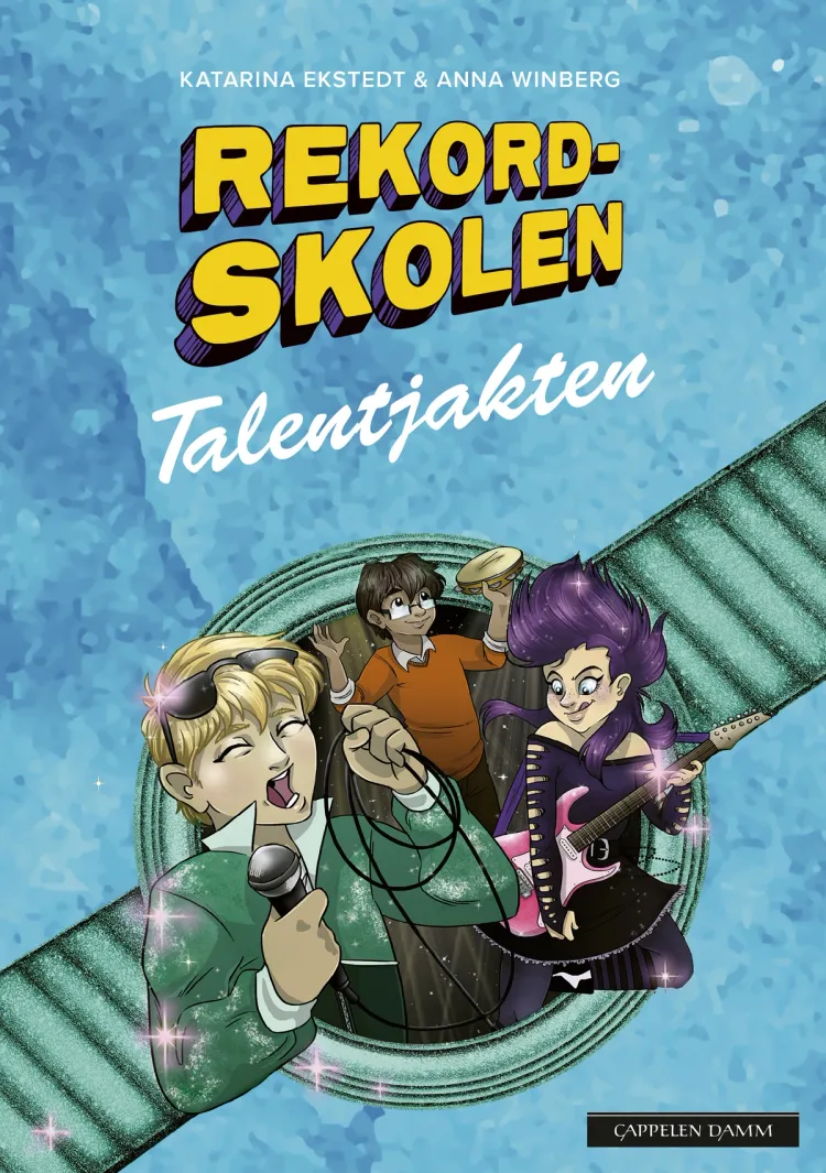 Omslag Rekordskolen 5: Talentjakten av Katarina Ekstedt og Anna Winberg (Ebok)