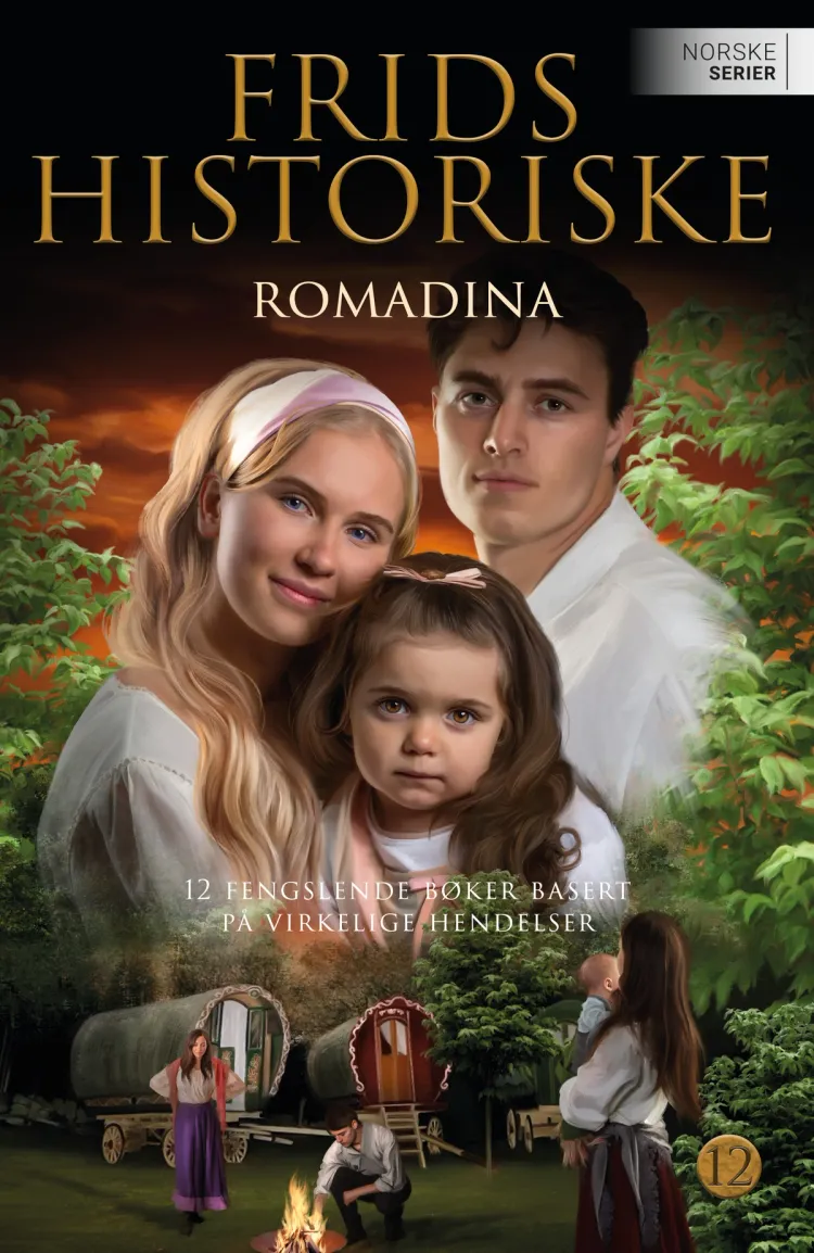 Omslag Romadina av Frid Ingulstad (Ebok)