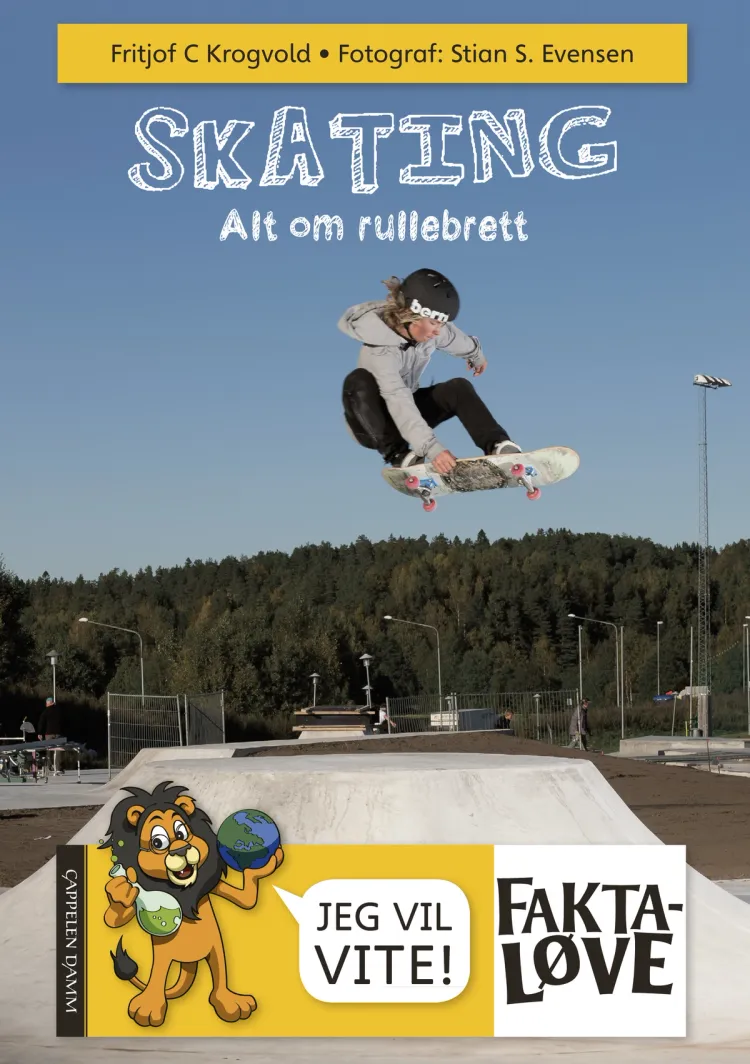 Omslag Skating av Fritjof C Krogvold (Innbundet)