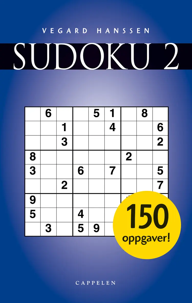 Omslag Sudoku 2 av Vegard Hanssen (Heftet)