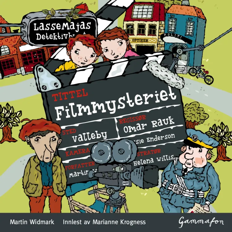 Omslag LasseMaja - Filmmysteriet av Martin Widmark (Lydbok)