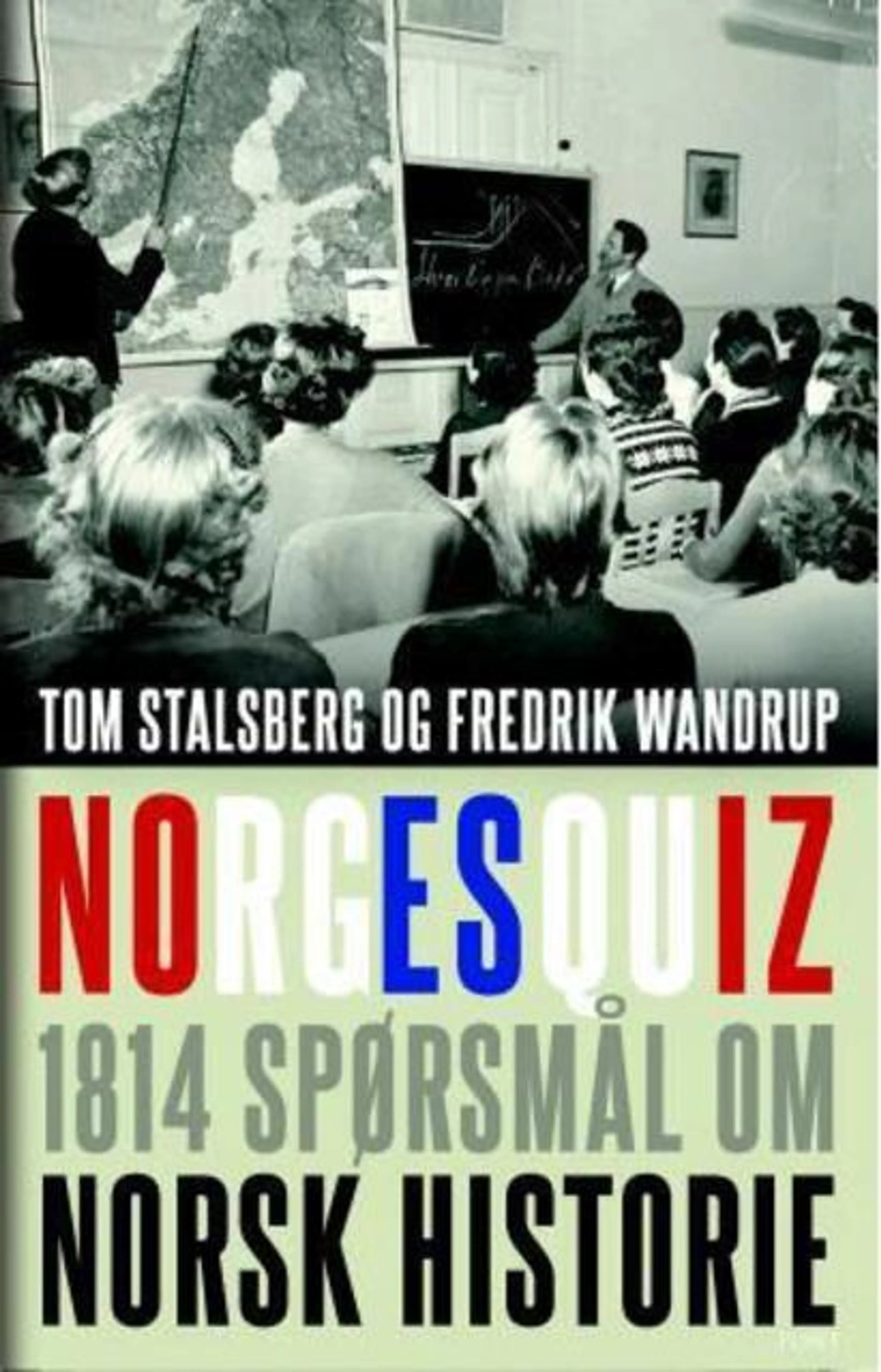 Omslag Norgesquiz av Tom Stalsberg og Fredrik Wandrup (Ebok)