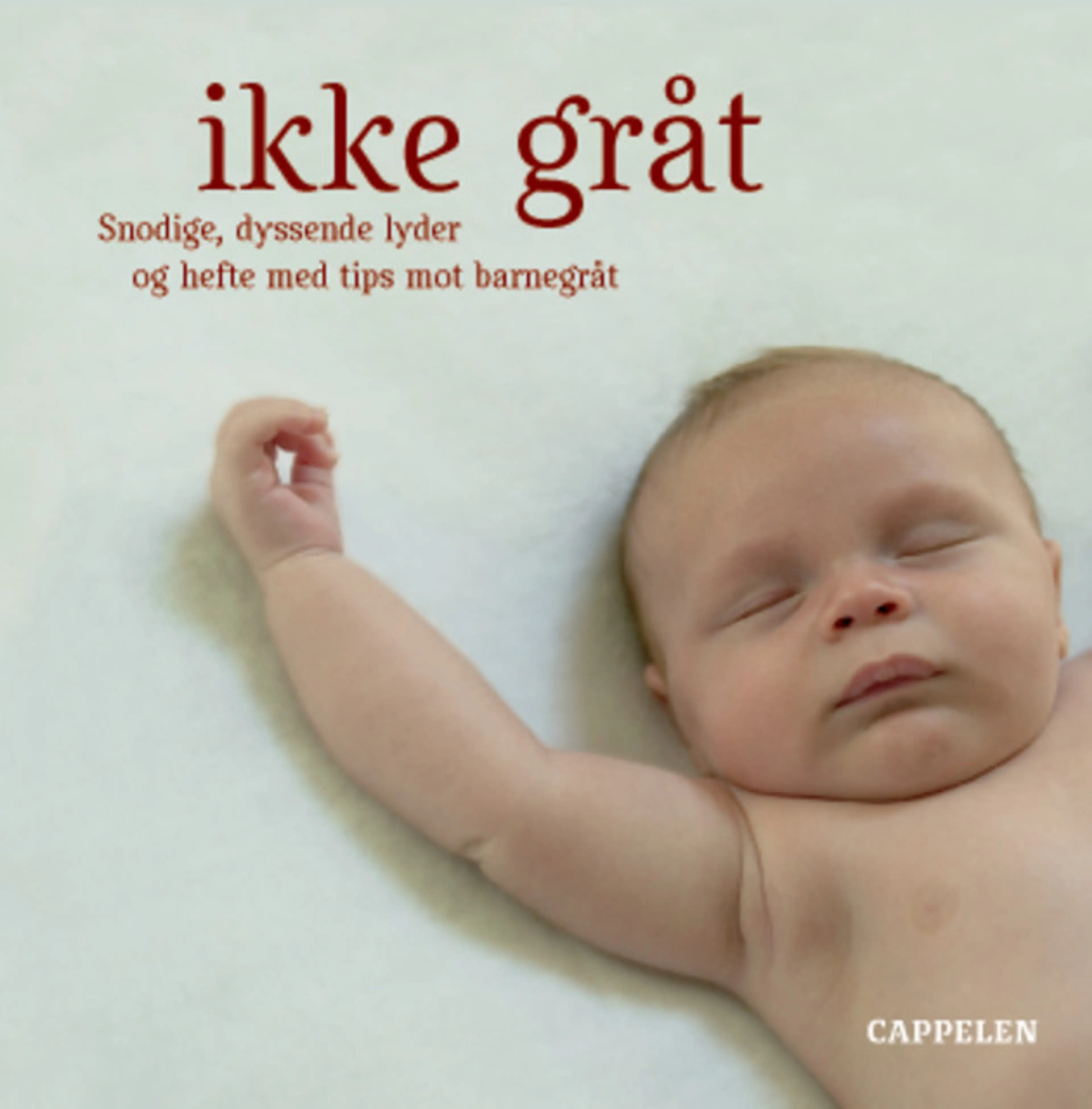 Omslag Ikke gråt av Stein Simonsen (Lydbok)