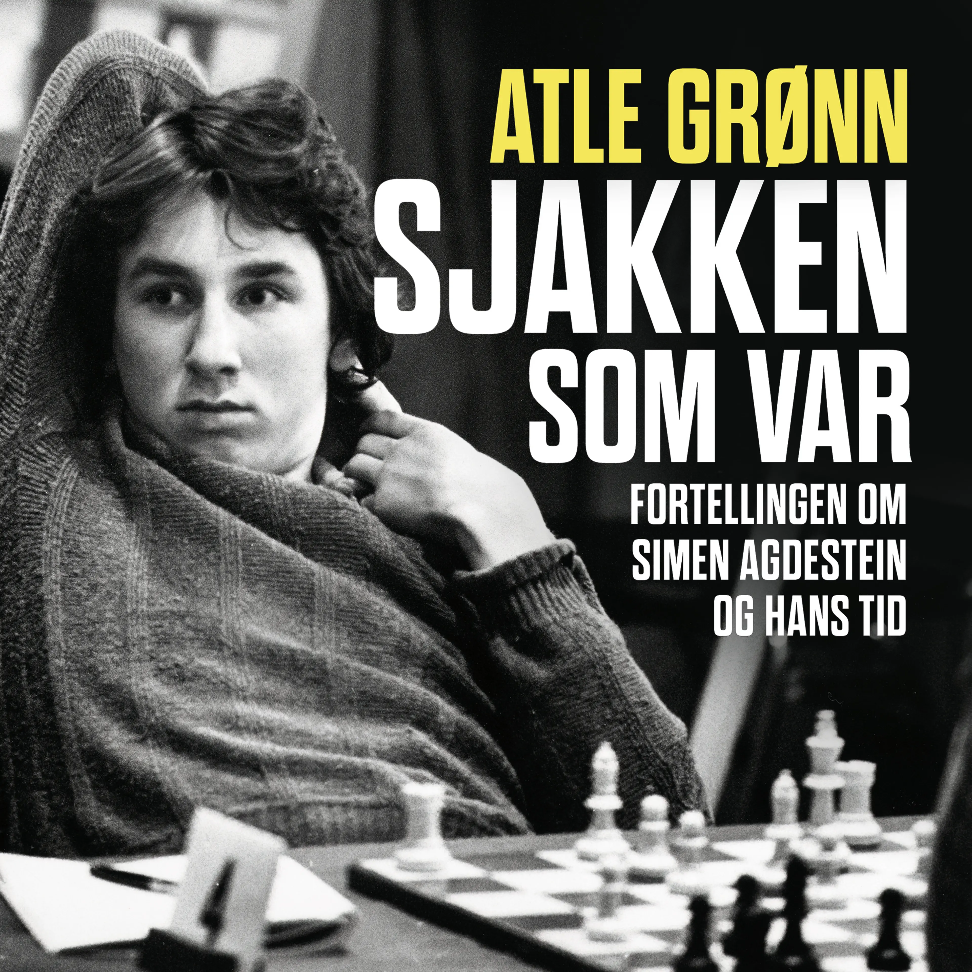 Omslag Sjakken som var av Atle Grønn (Lydbok)