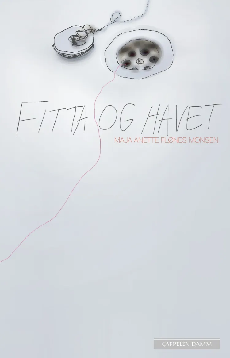 Omslag Fitta og havet av Maja Anette Flønes Monsen (Innbundet)