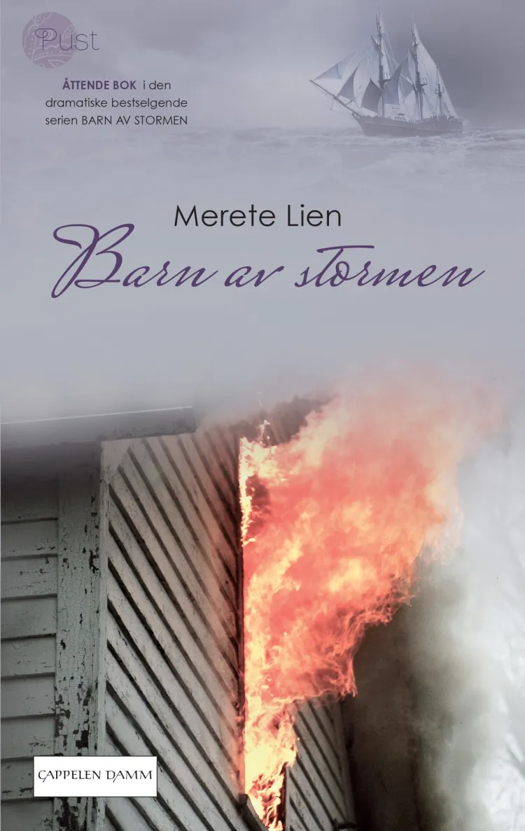 Omslag Barn av stormen 8 av Merete Lien (Heftet)