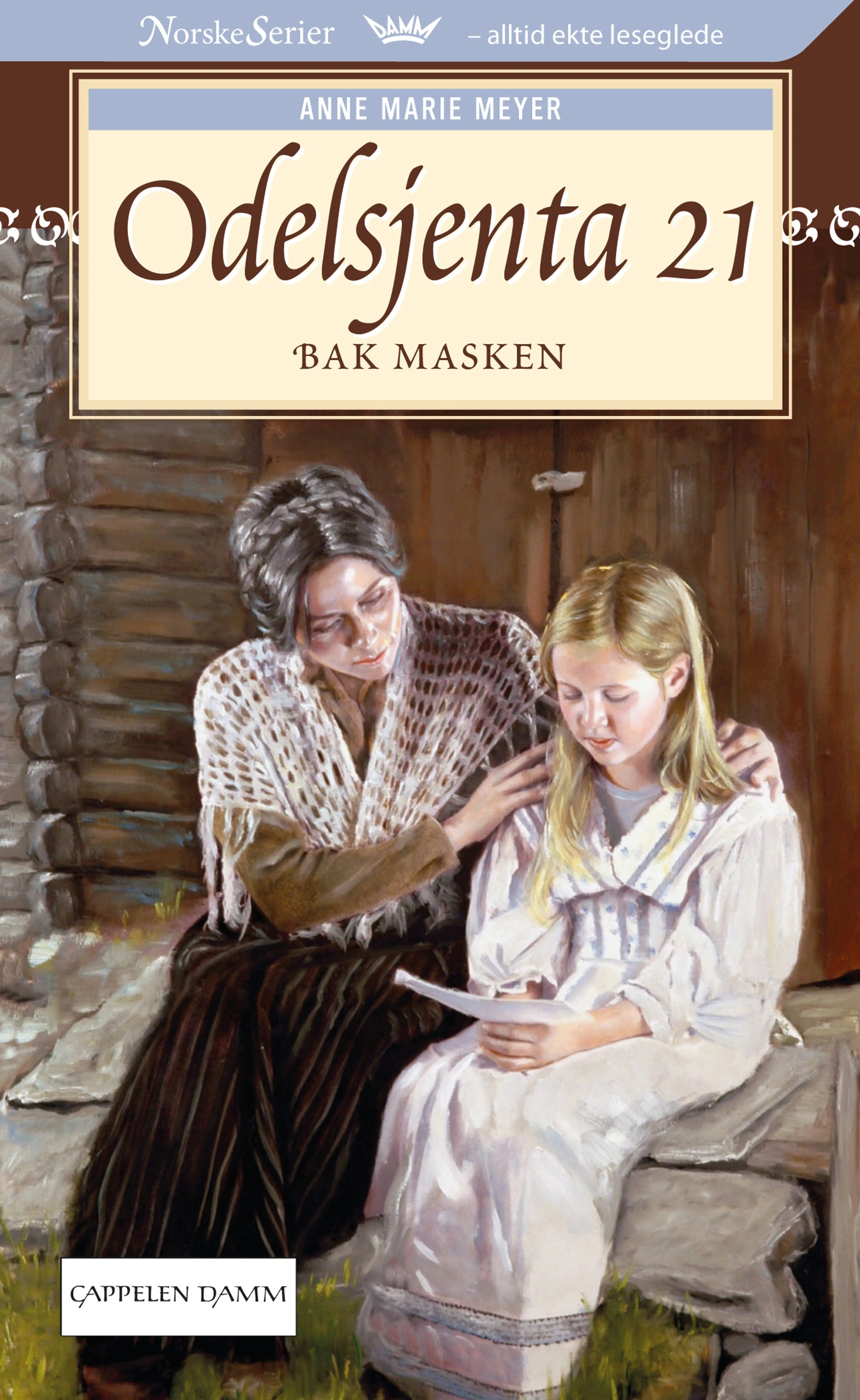 Omslag Bak masken av Anne Marie Løvlie Meyer (Ebok)