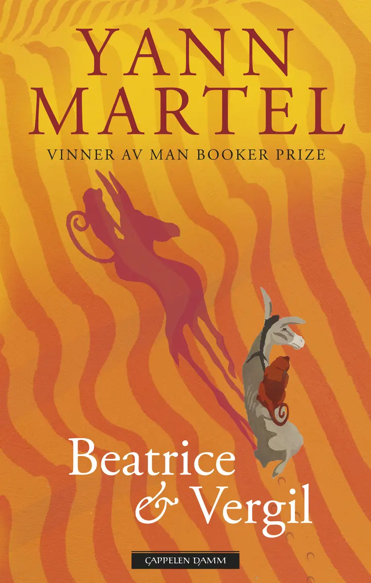 Omslag Beatrice & Vergil av Yann Martel (Innbundet)