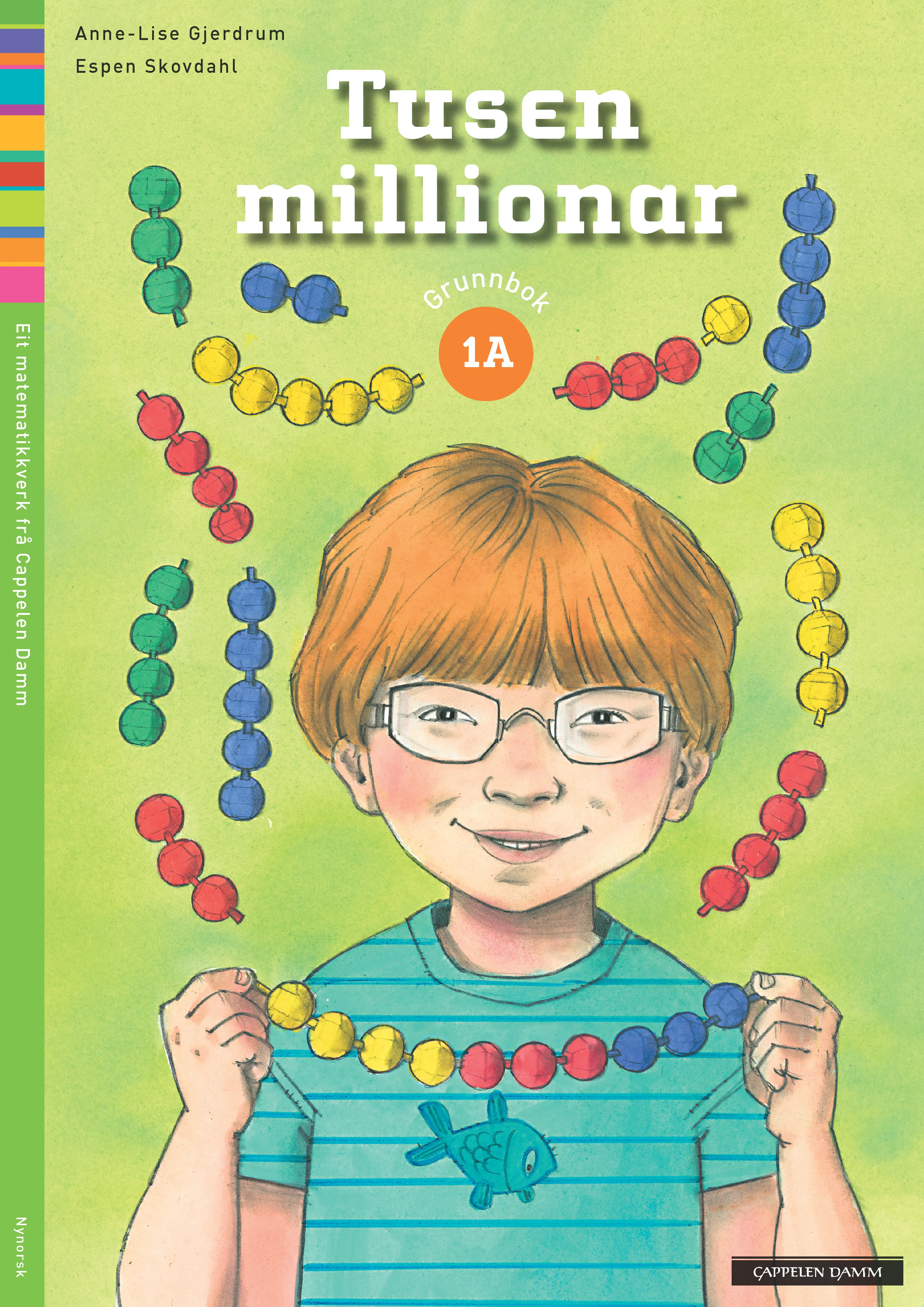 Omslag Tusen millionar 1A Grunnbok av Anne-Lise Gjerdrum og Espen Skovdahl (Heftet)