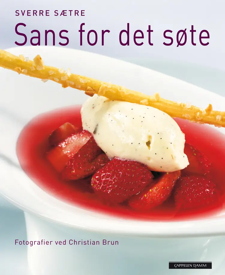 Omslag Sans for det søte av Sverre Sætre (Heftet)