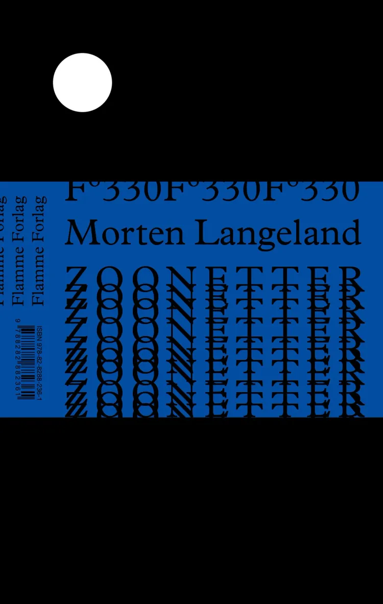 Omslag Zoonetter av Morten Langeland (Heftet)