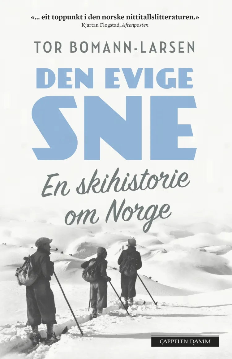 Omslag Den evige sne av Tor Bomann-Larsen (Heftet)