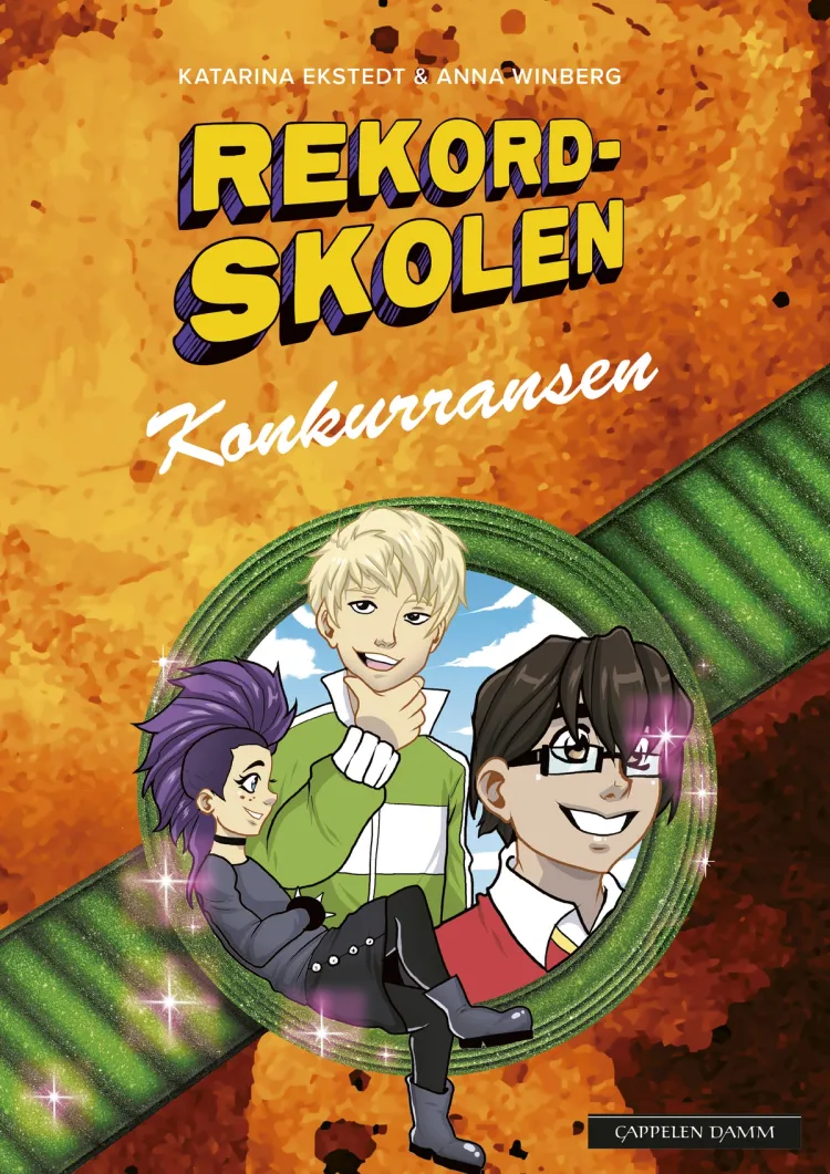 Omslag Rekordskolen 3: Konkurransen av Katarina Ekstedt og Anna Winberg (Innbundet)