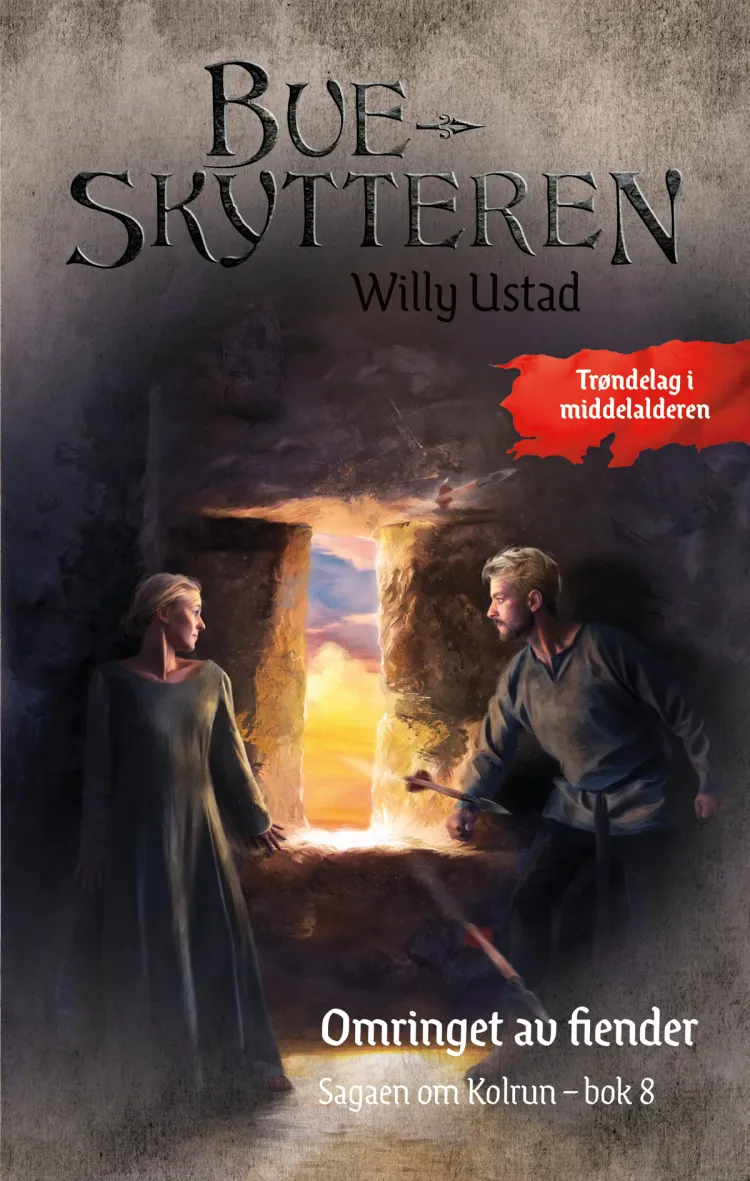 Omslag Omringet av fiender av Willy Ustad (Heftet)