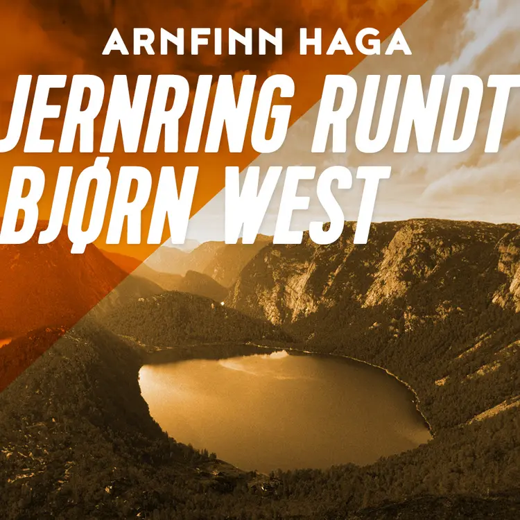 Omslag Jernring rundt Bjørn West av Arnfinn Haga (Lydbok)