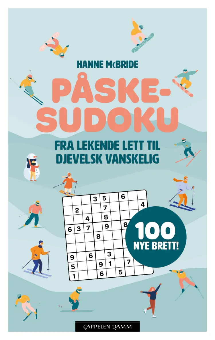 Omslag Påskesudoku 2024 av Hanne McBride (Heftet)