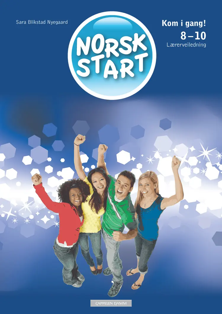 Omslag Norsk start 8-10 Kom i gang! Lærerveiledning av Sara Blikstad Nyegaard (Ukjent)