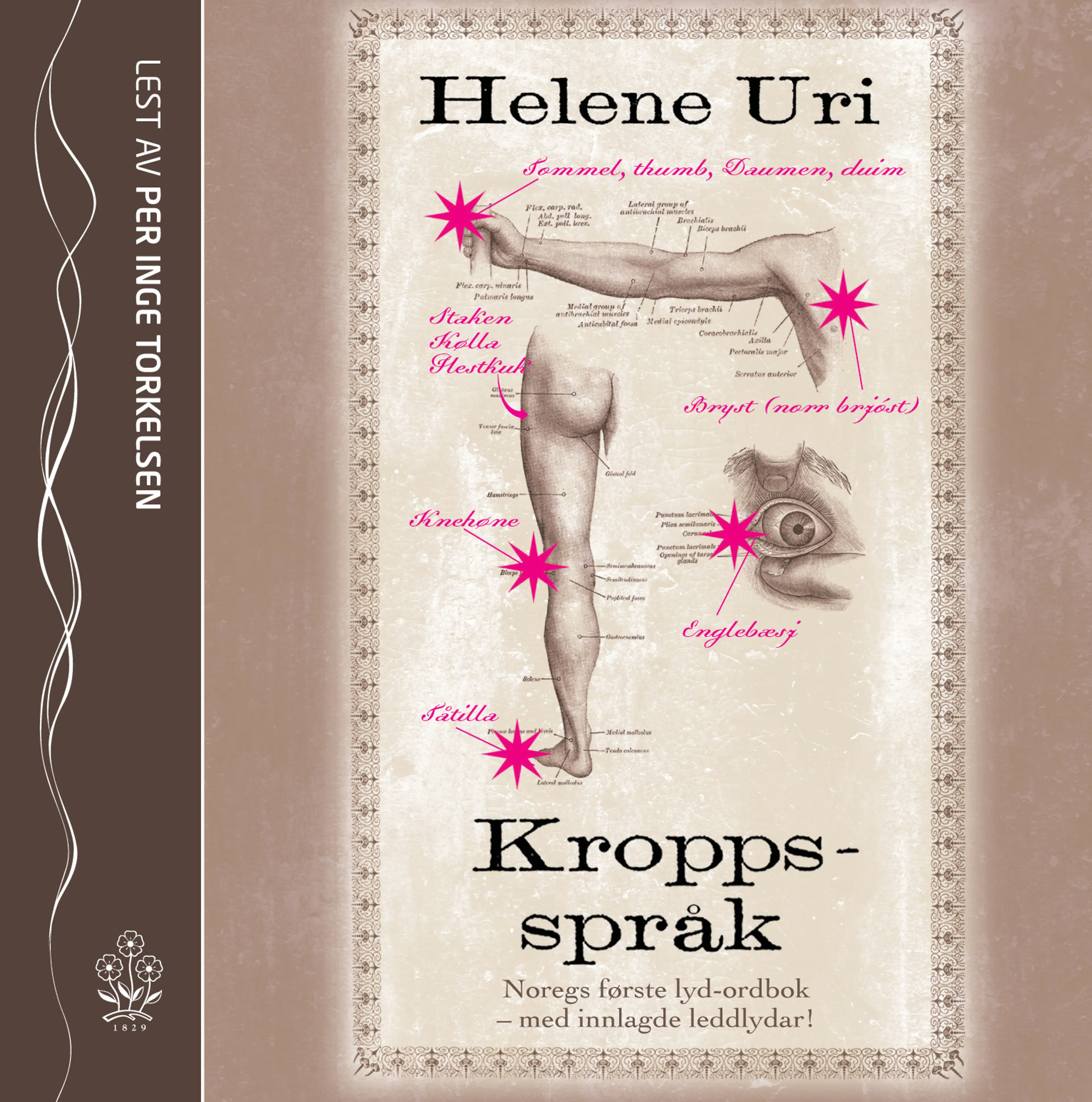 Omslag Kroppsspråk av Helene Uri (Lydbok)