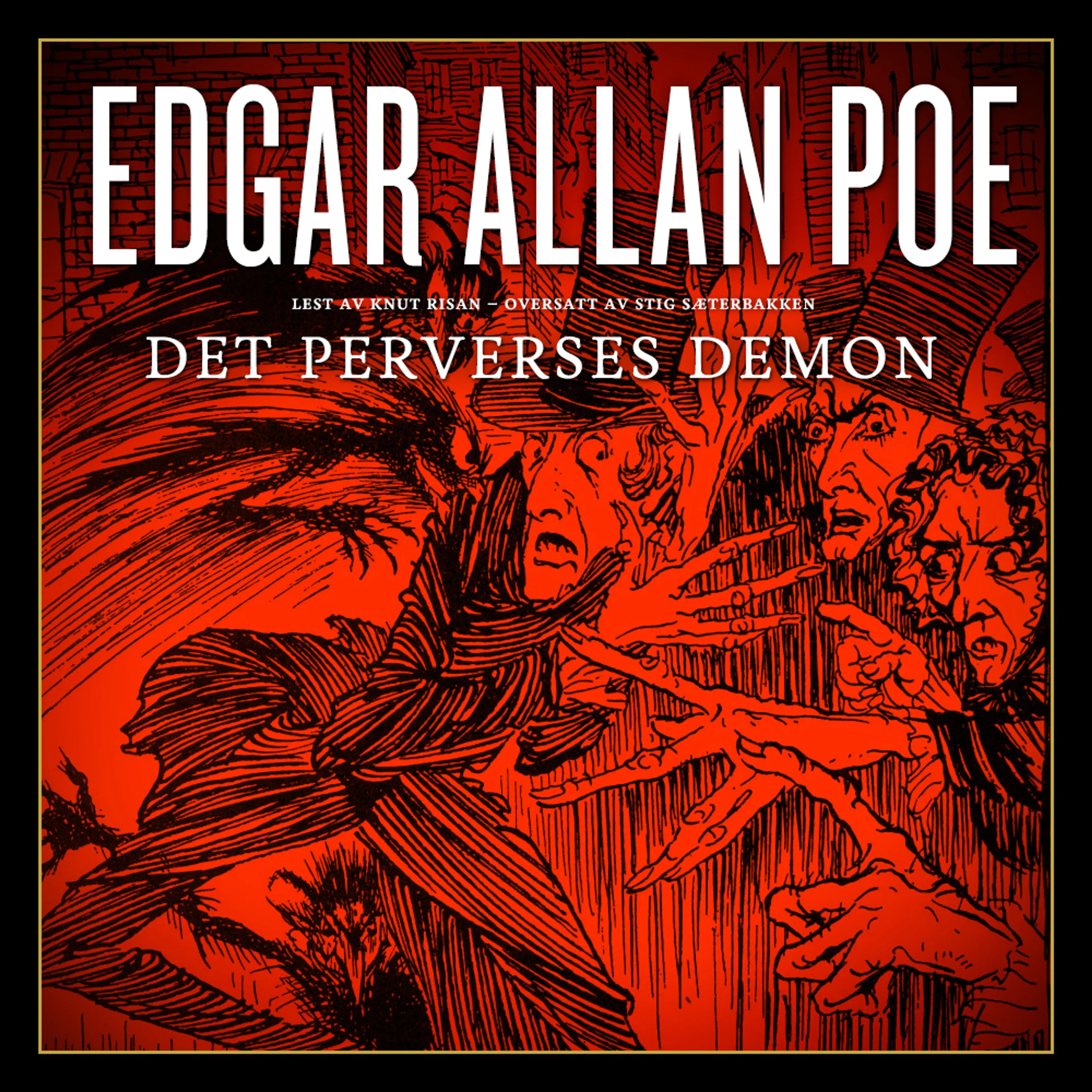 Omslag Det perverses demon av Edgar Allan Poe (Lydbok)