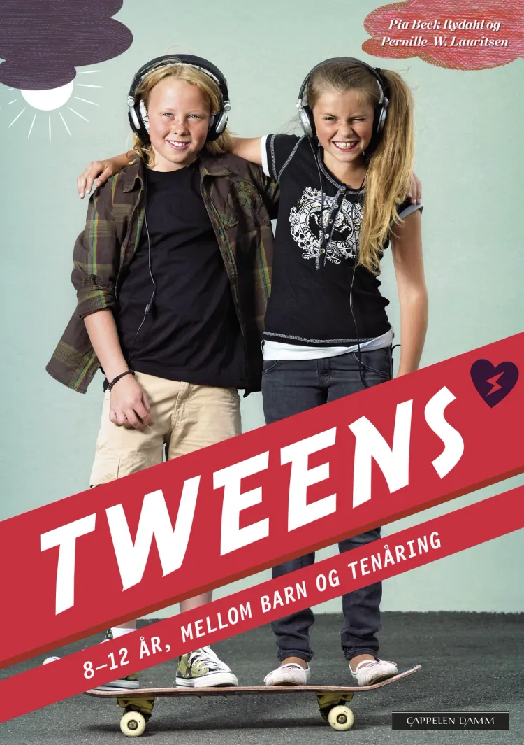 Omslag Tweens av Pia Beck Rydahl og Pernille W. Lauritsen (Innbundet)