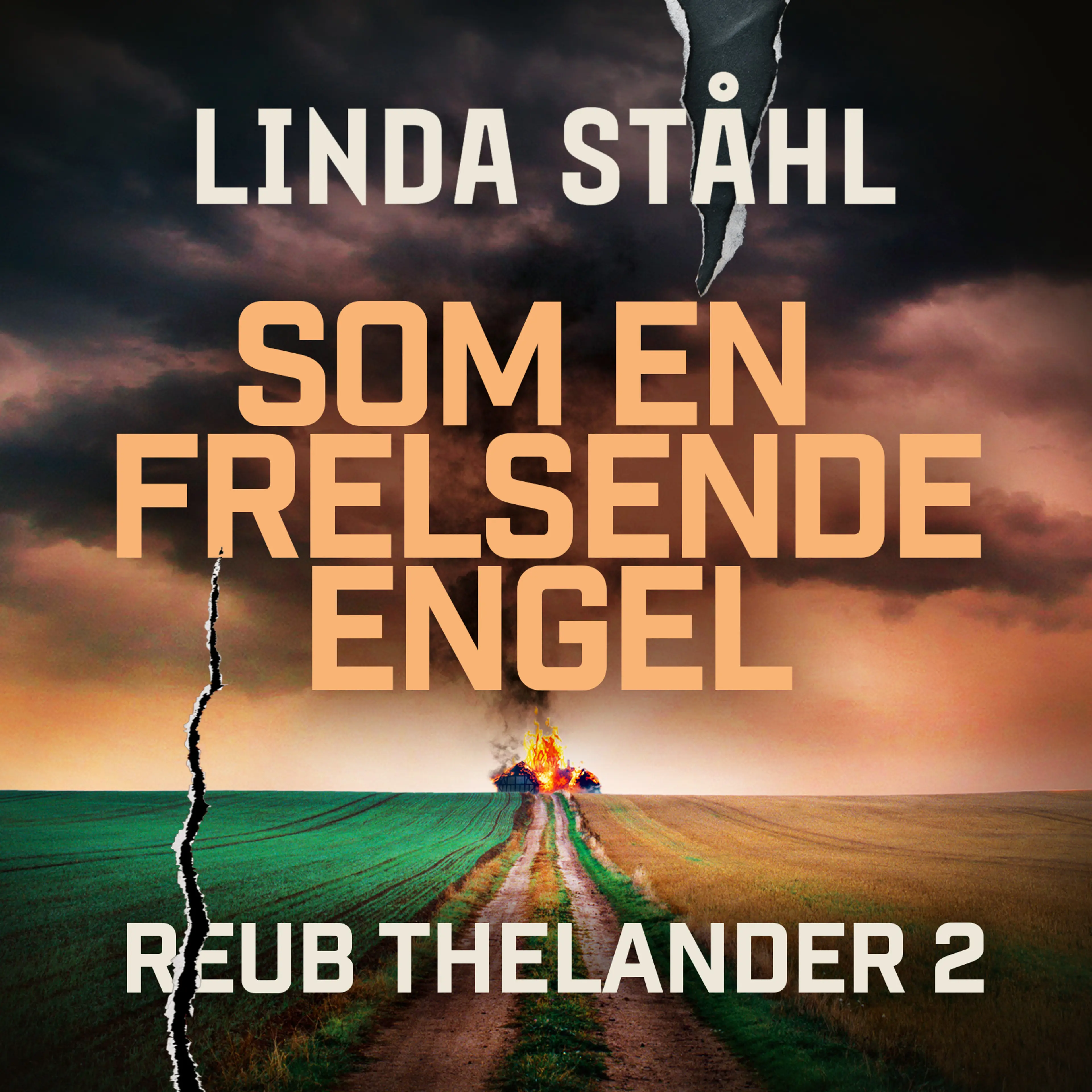Omslag Som en frelsende engel av Linda Ståhl (Lydbok)
