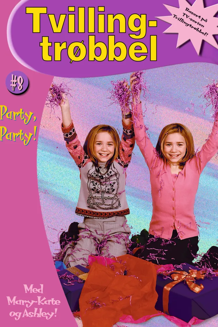 Omslag Party, party! av Mary-Kate &amp; Ashley Olsen (Heftet)